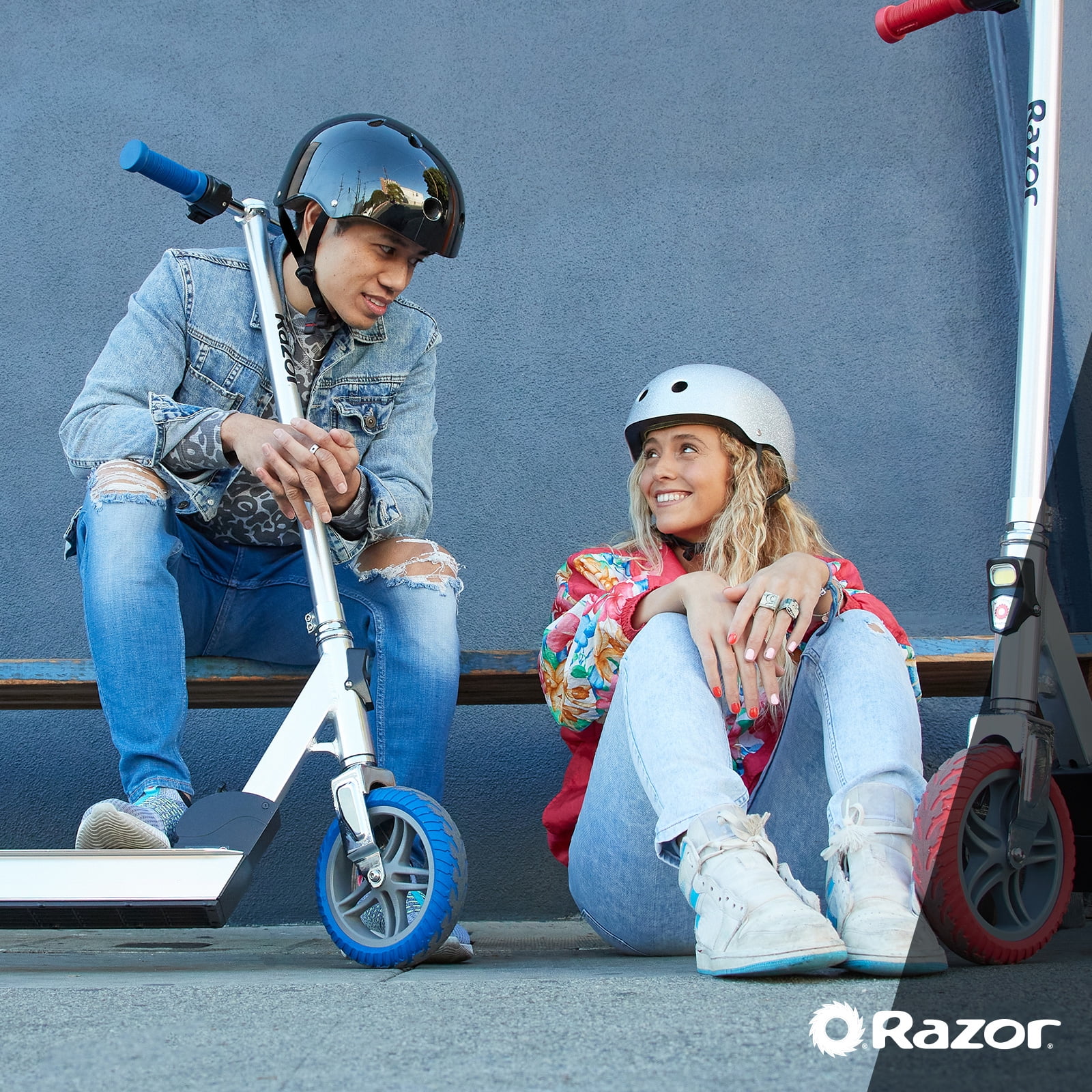 Razor Icon Electric Scooter – Black, up to 18 mph & 18 Miles Range, Foldable Adult Electric Scooter - Womvr