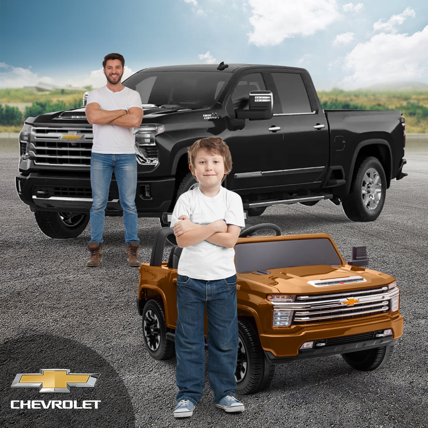 Track 7 24V Ride on Car, Licensed Silverado HD 2 Seater Electric Car for Boys Girls Age 3+, 24V Ride on Truck w/Remote Control, Music, ABC, Pink - Womvr