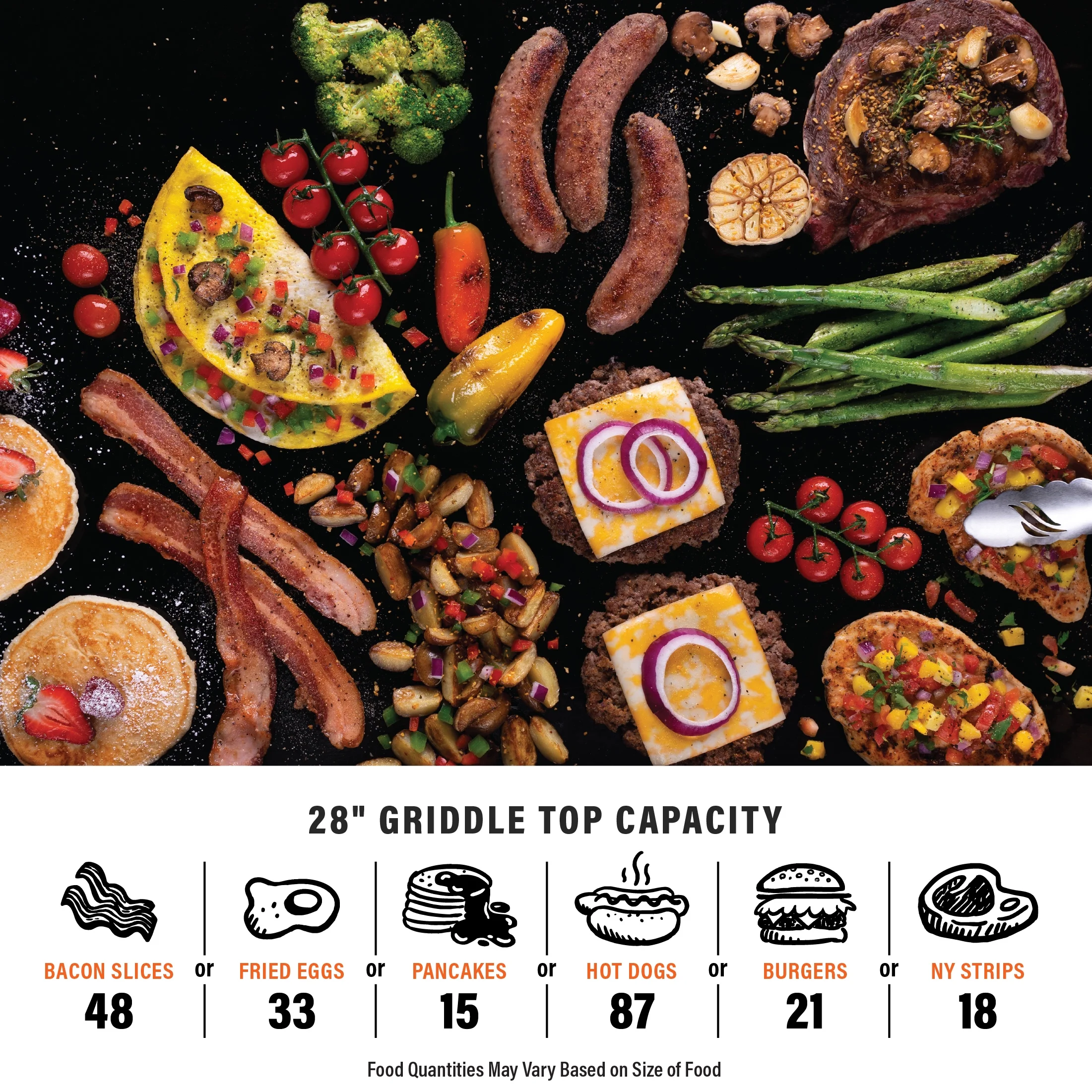 Blackstone ProSeries 3-Burner 28” XL Propane Griddle with Stainless Steel Cabinet and Hood - Womvr