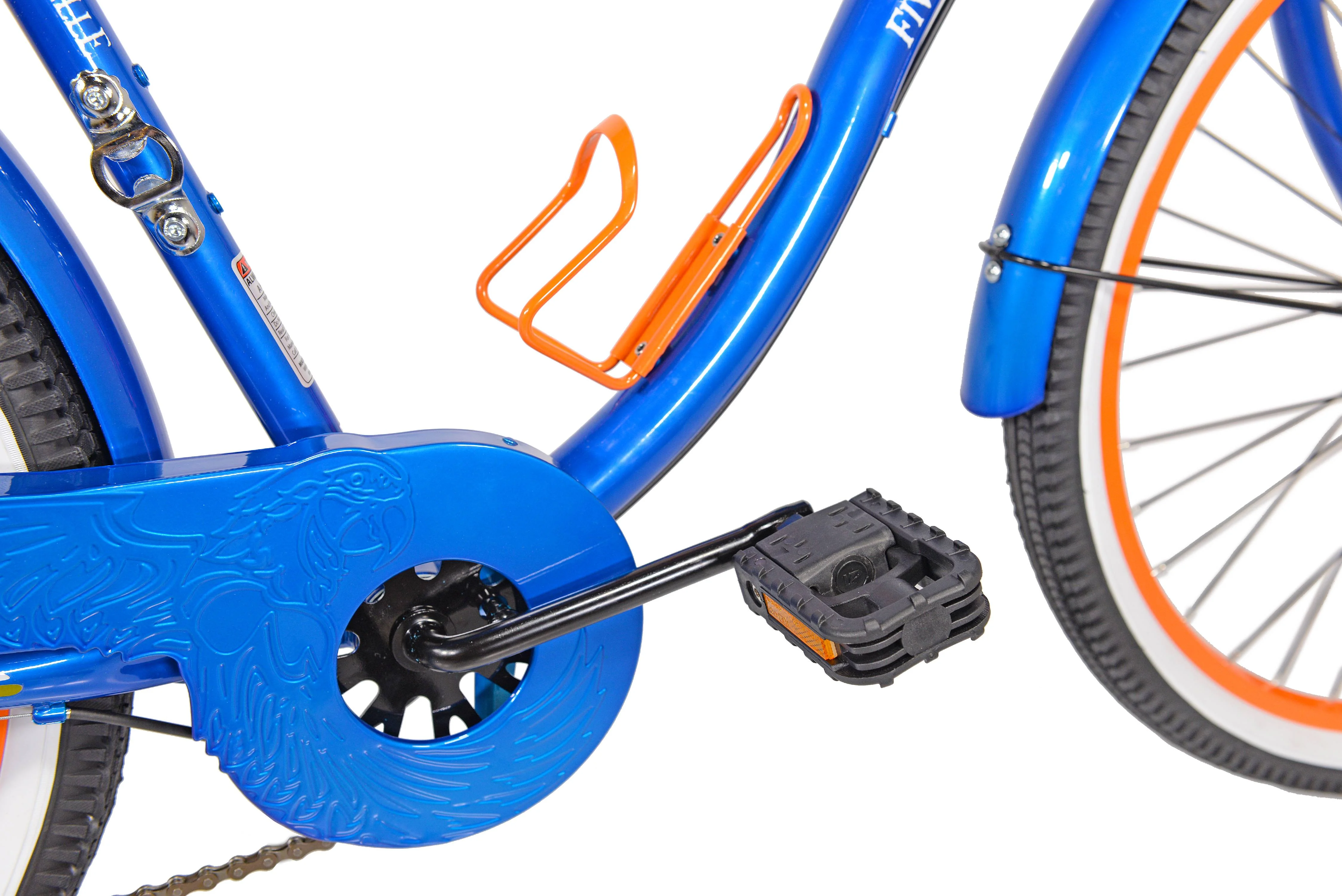 BCA 26 Inch Margaritaville Multi-Speed Cruiser Men's Bike, Blue - Womvr