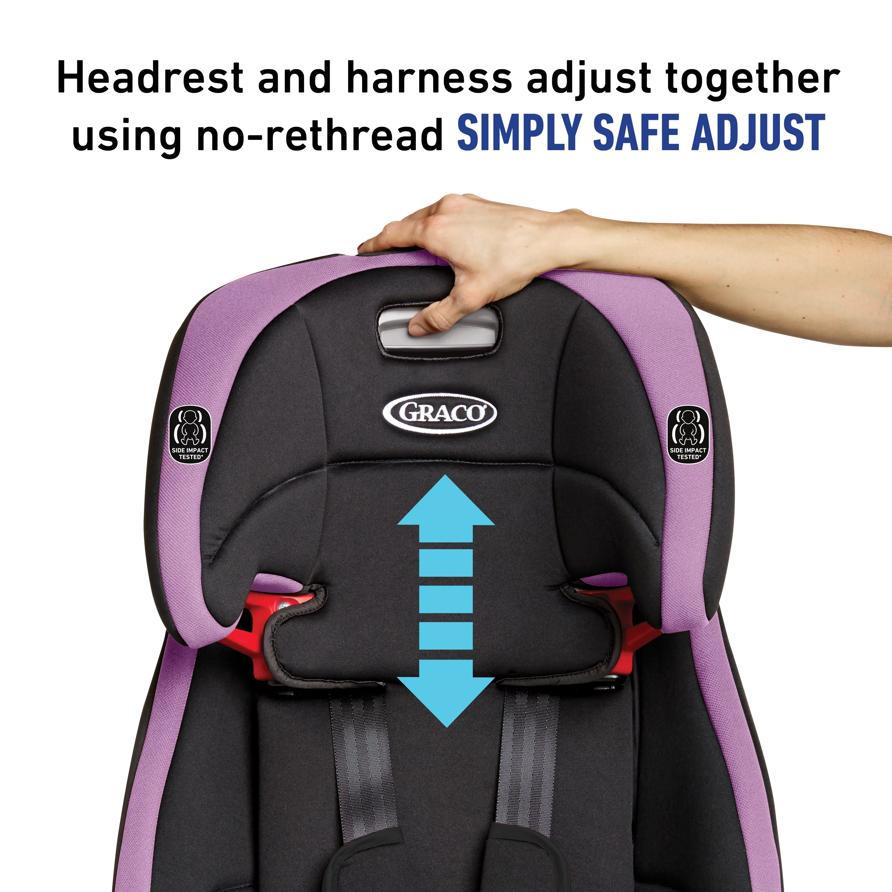 Graco? Wayz 3-in-1 Harness Forward Facing Booster Toddler Car Seat, Saville - Womvr