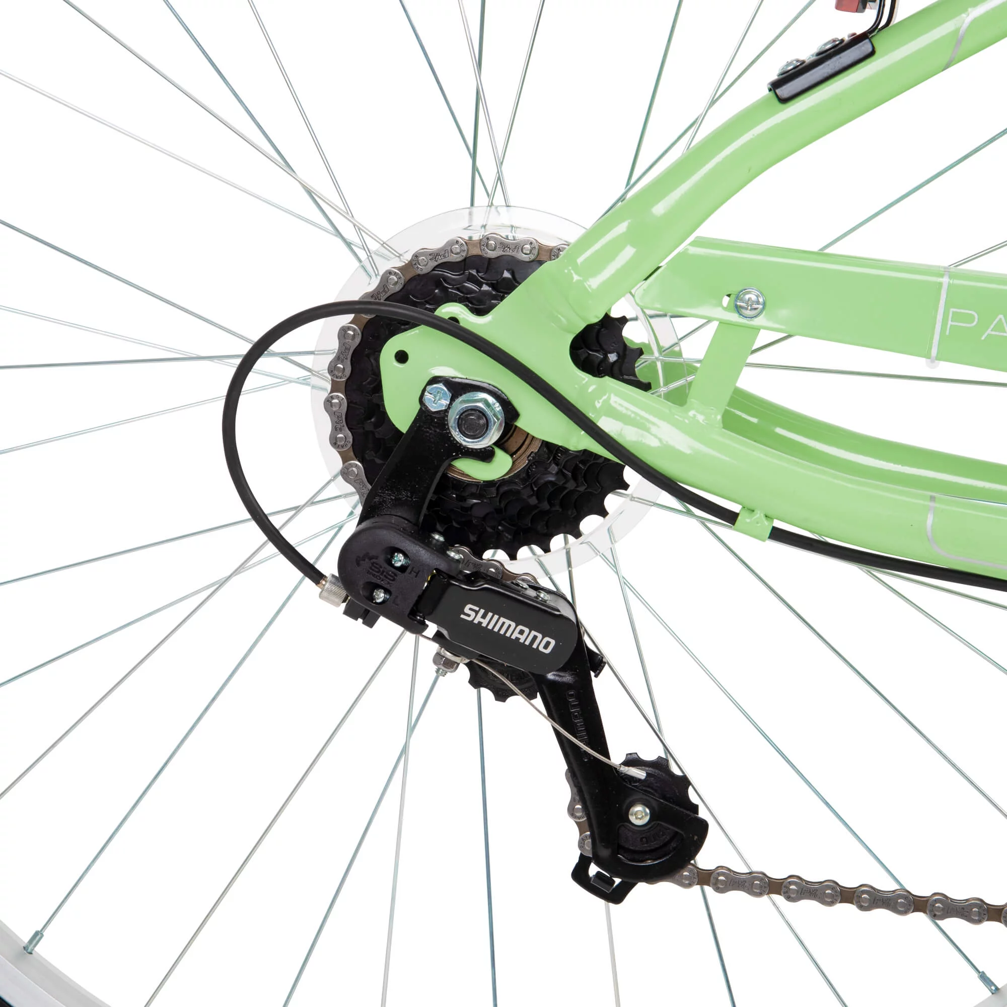 Huffy 27.5 in. Parkside Women's Comfort Bike with Perfect Fit Frame, Ages 13+ Years, Mint - Womvr