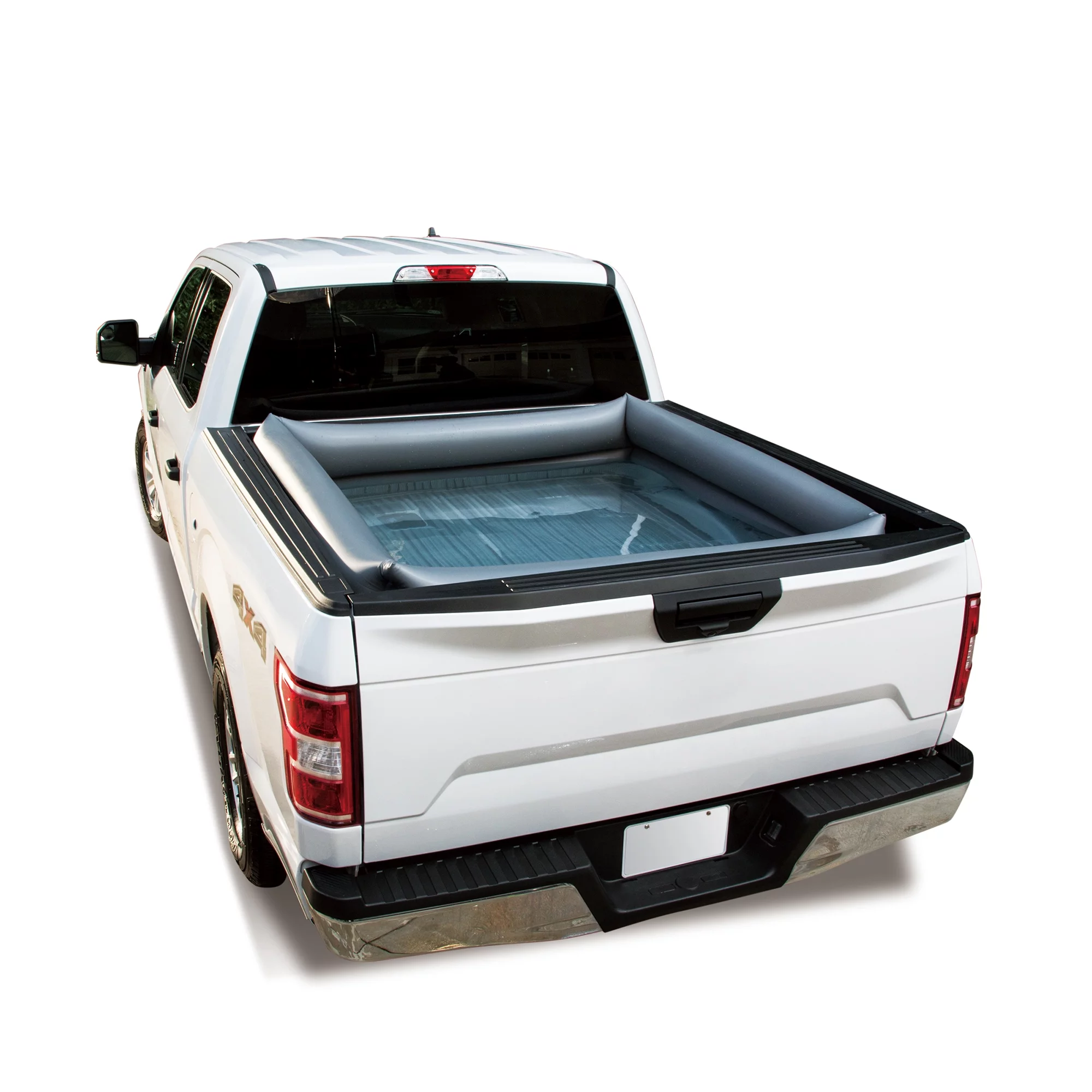 Summer Waves Rectangular Inflatable Truck Bed Pool, Gray, Adults, Unisex - Womvr