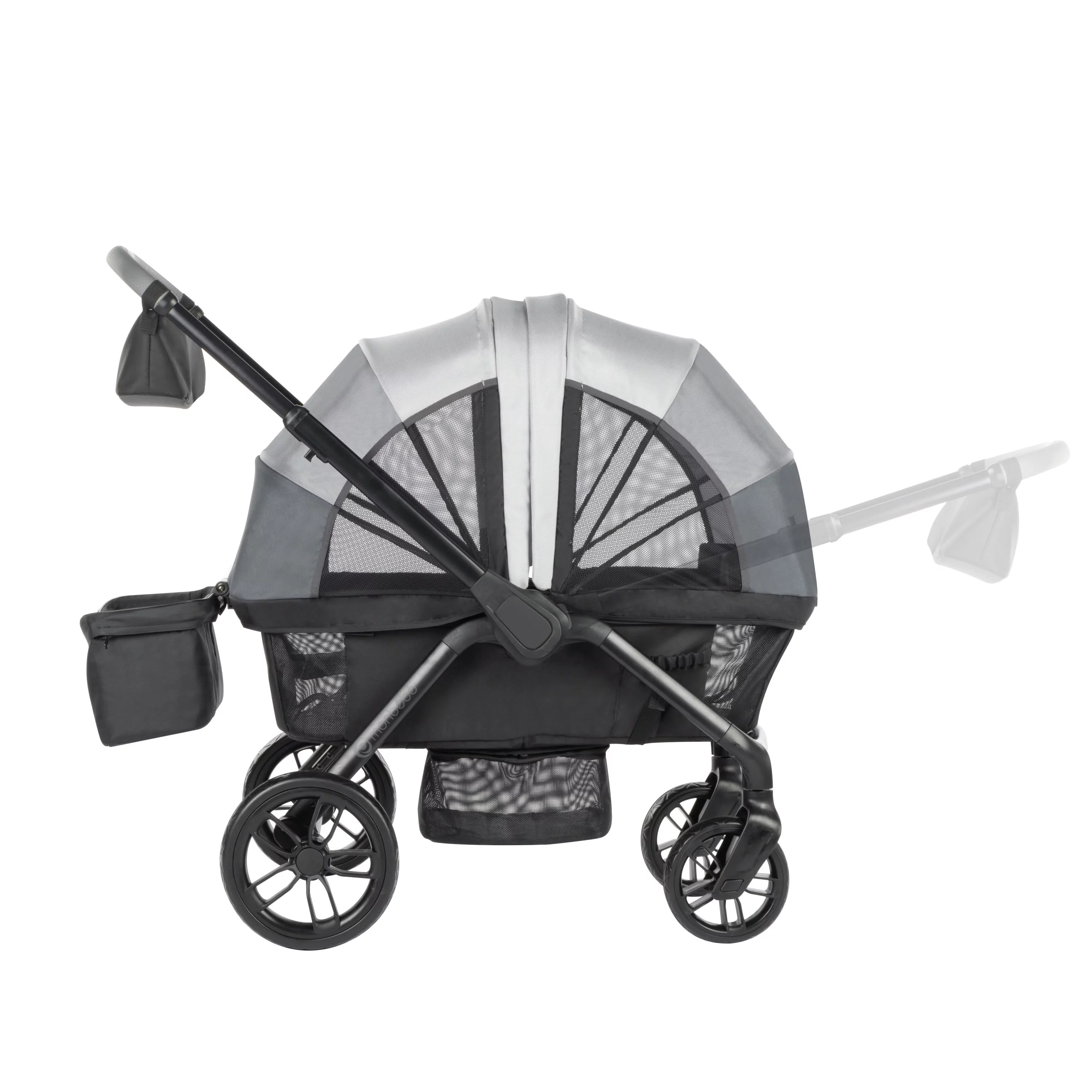 Monbebe Everyday Outings Wagon Stroller, Cobblestone Grey - Womvr
