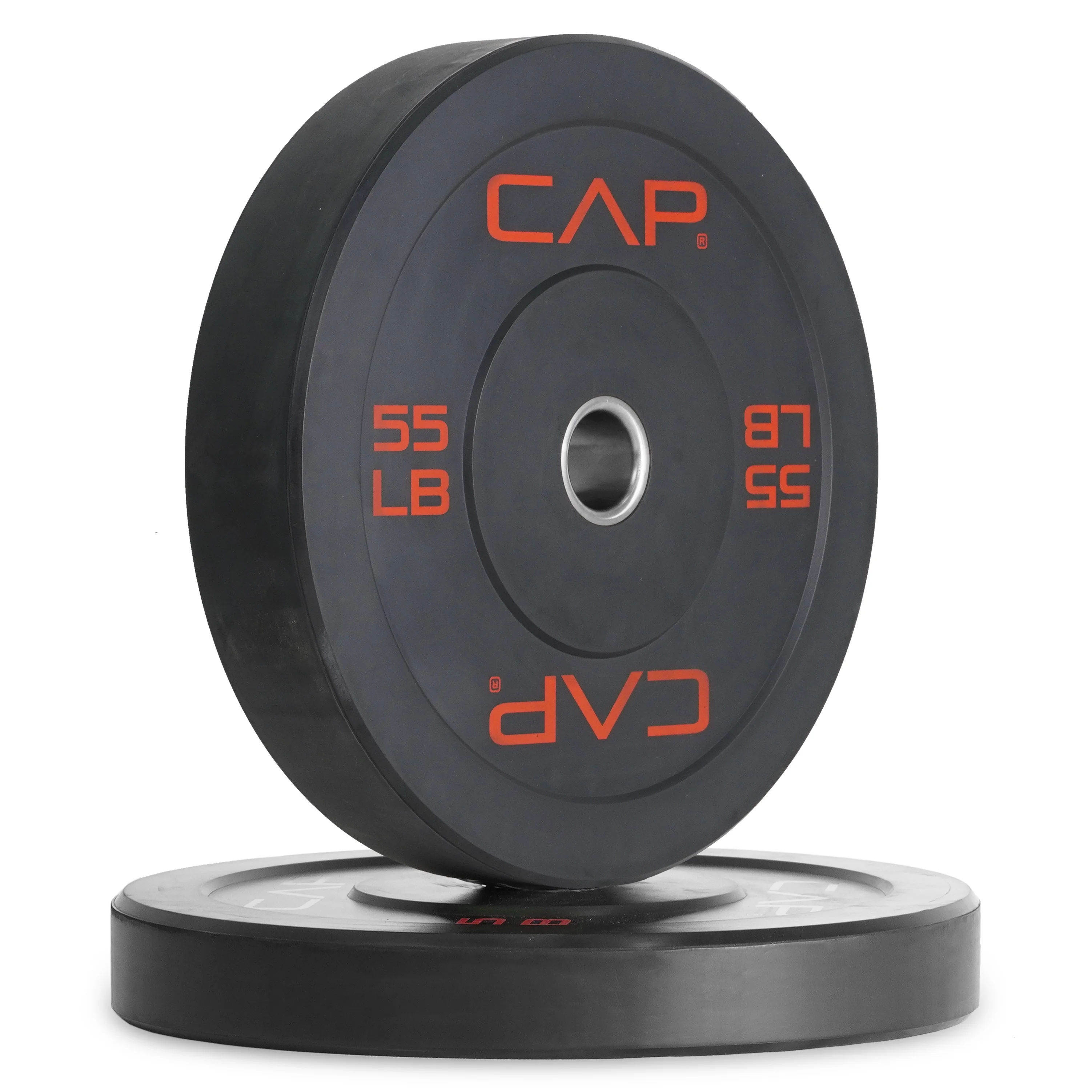 CAP Barbell Olympic Rubber Bumper Plates (Pairs/Singles by sizes) - Womvr