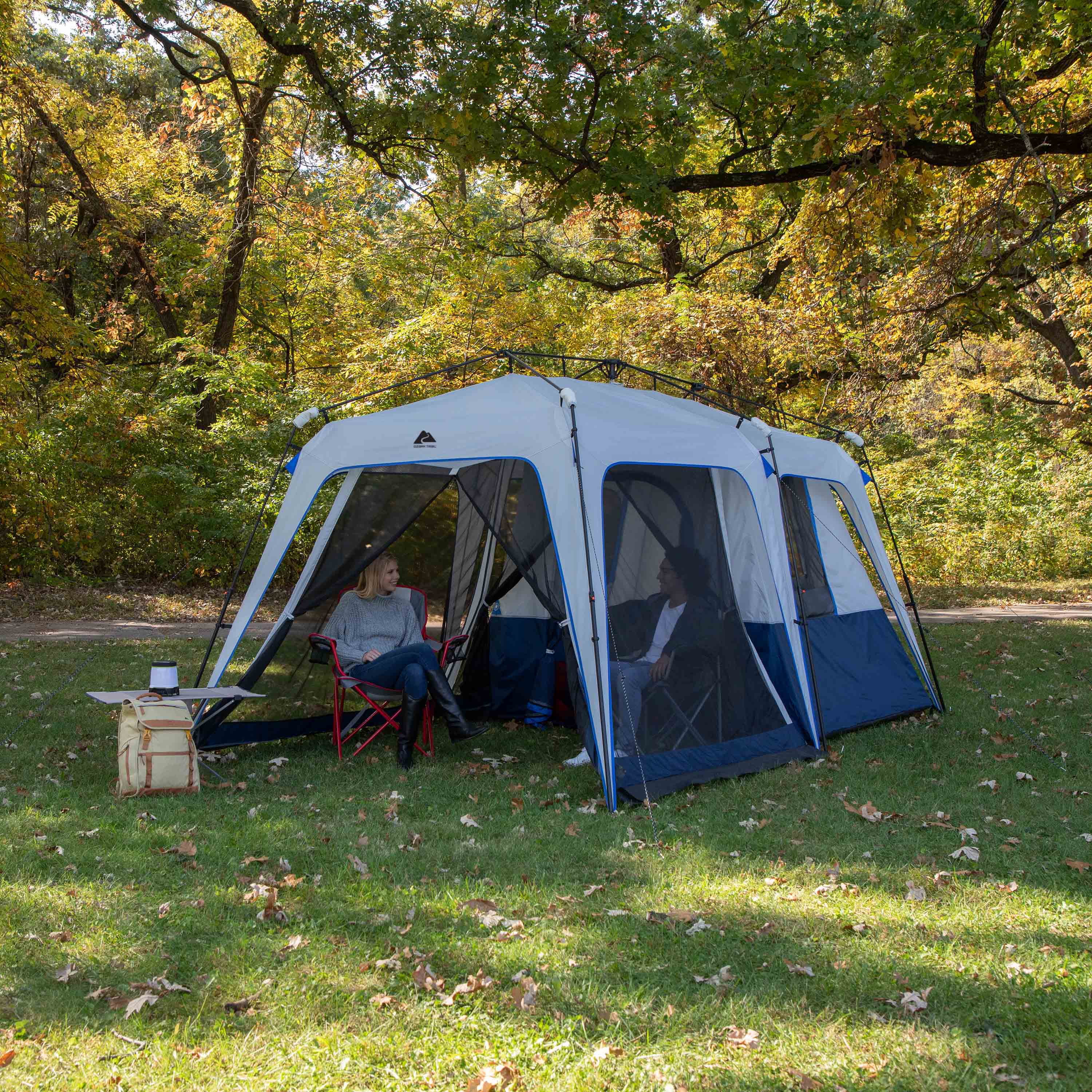 Ozark Trail 15' x 9' 5-in-1 Convertible Instant Tent and Shelter, 41 lbs - Womvr