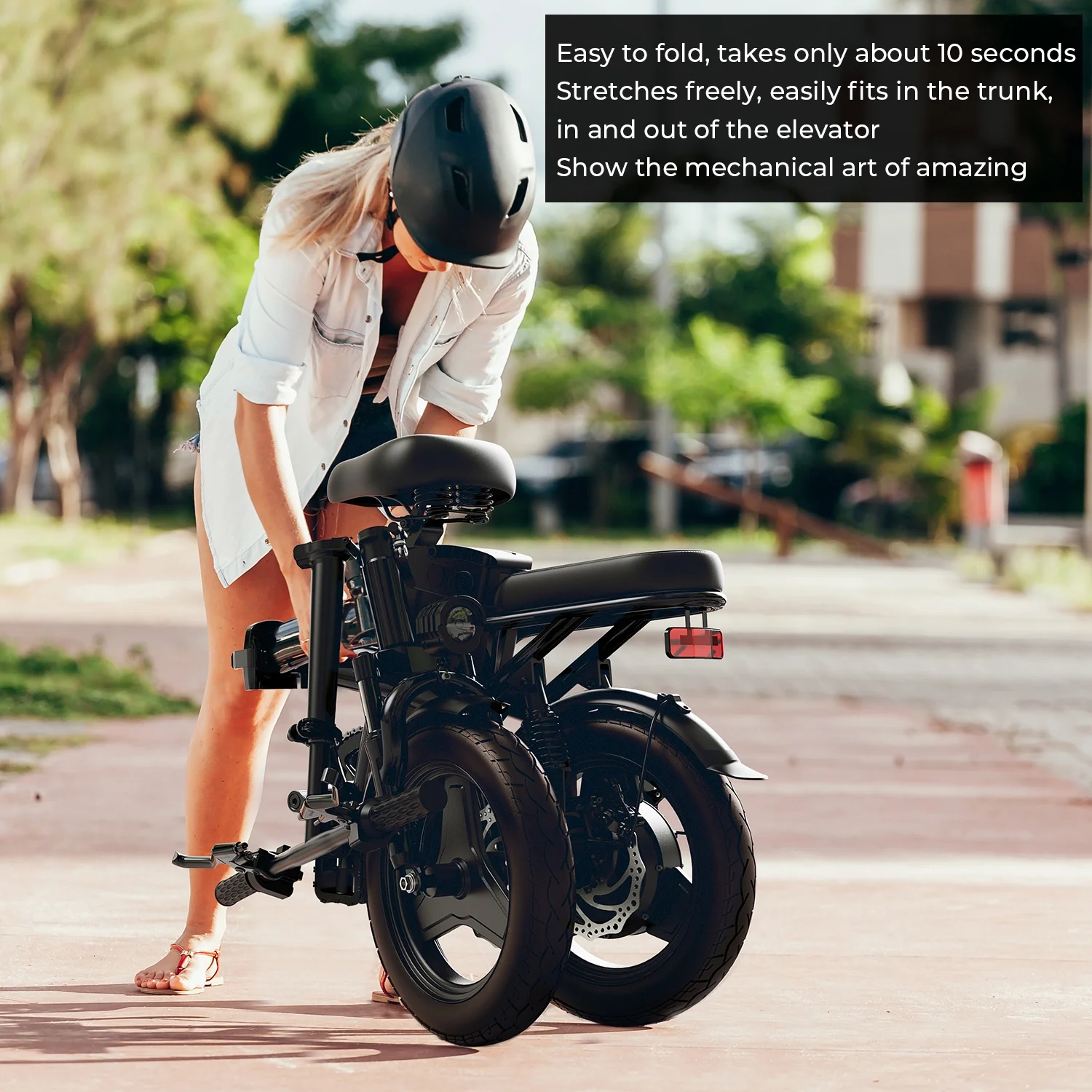 SOHAMO Adult Electric Bike, 750W Motor 26