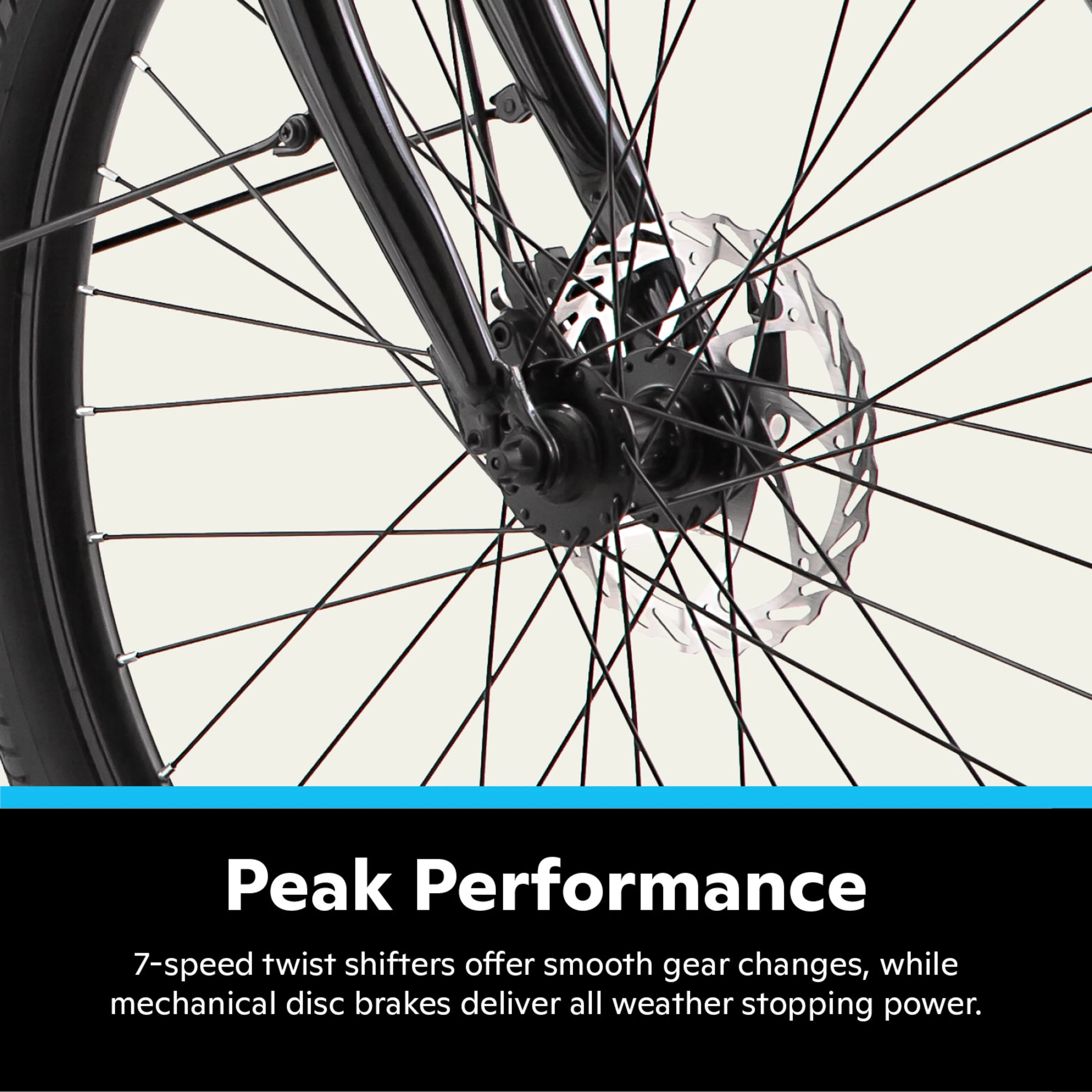 Schwinn 26-in. EC1 Unisex Cruiser Electric Bike for Adults, Throttle, Black Ebike - Womvr