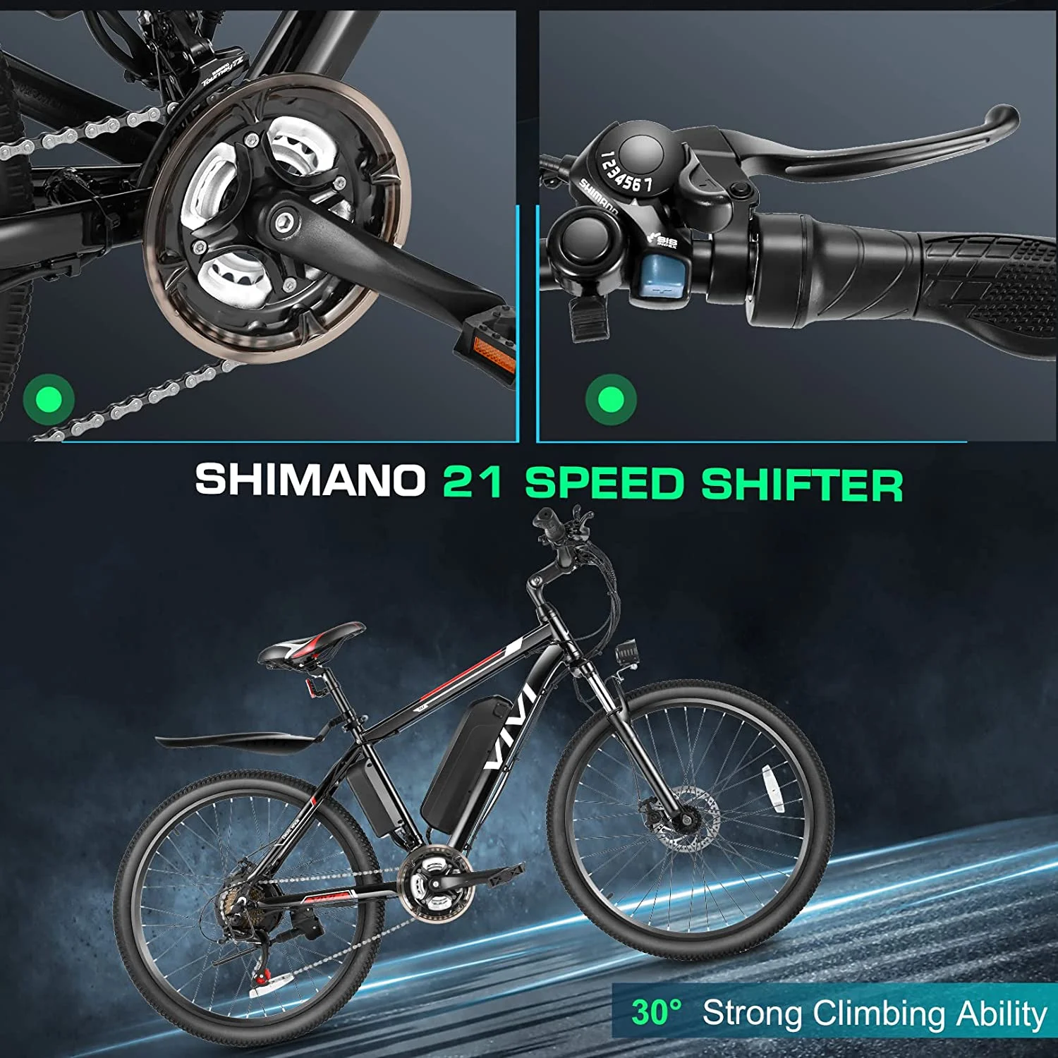 Vivi Electric Bike 26