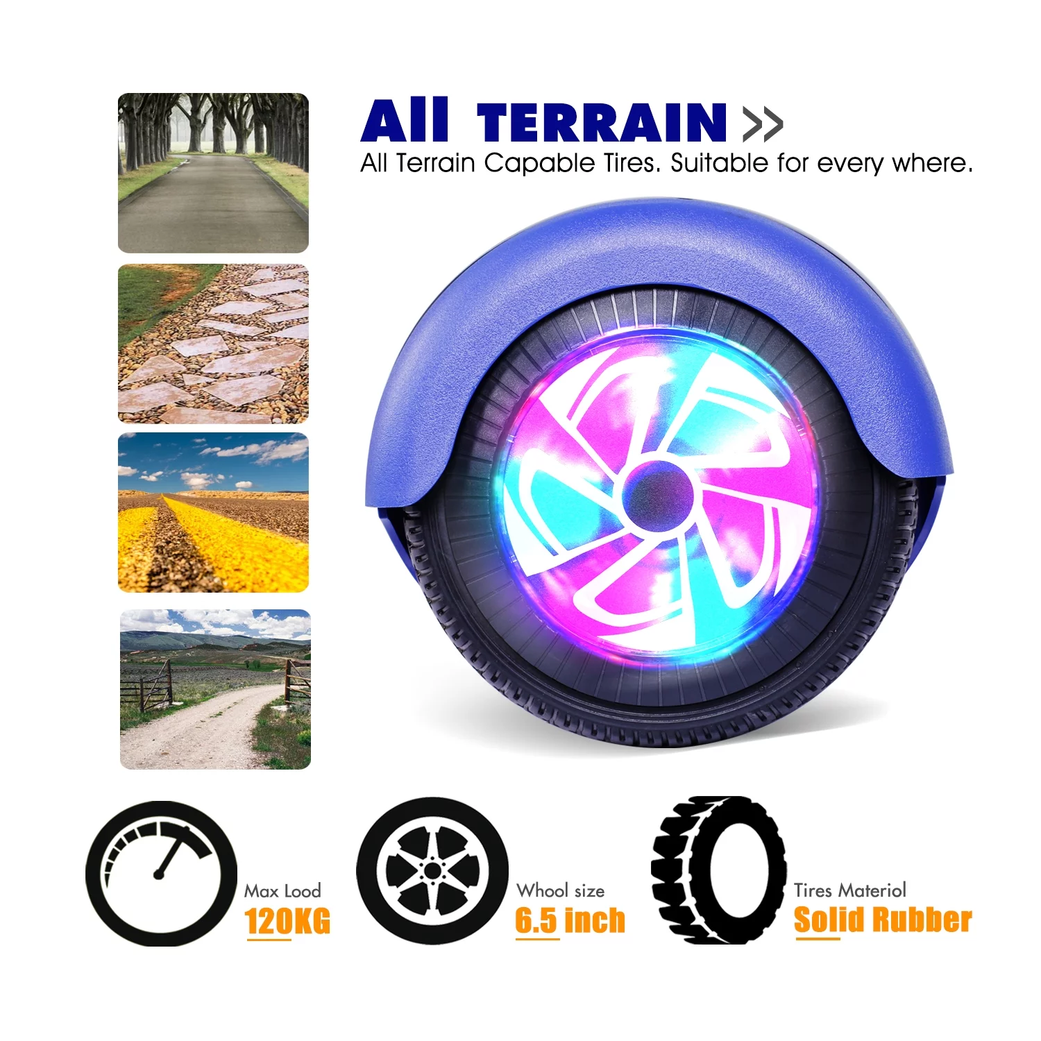 LIEAGLE Bluetooth Hoverboard 6.5