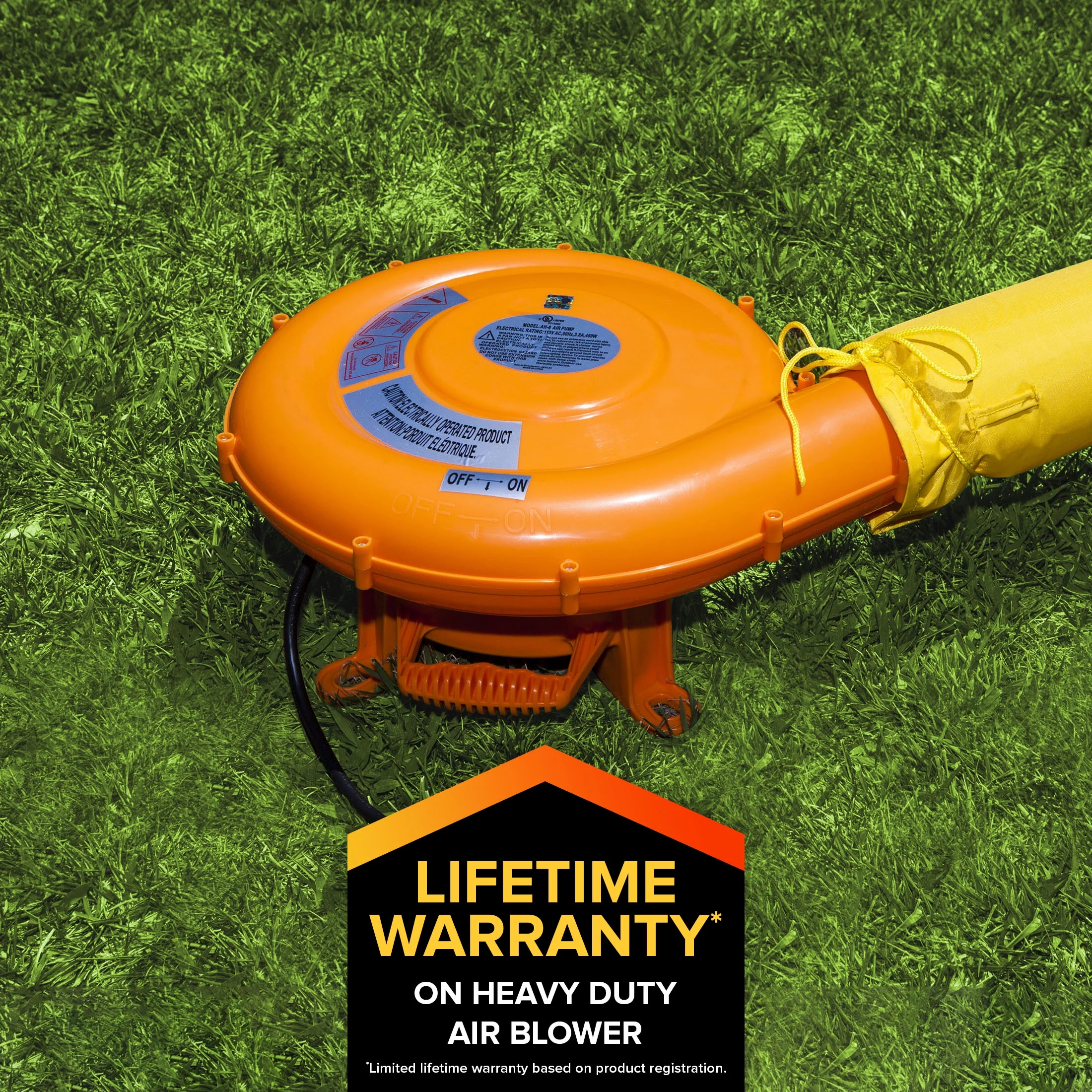 Sportspower Twin Peaks Splash n' Slide with Lifetime Warranty on Heavy Duty Blower - Womvr