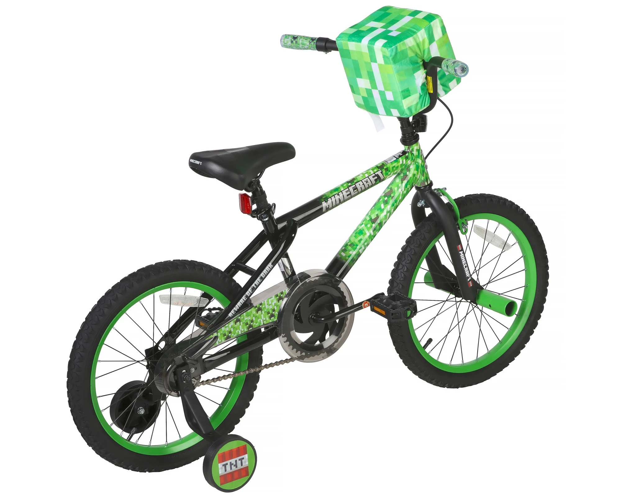 Dynacraft Minecraft 18-Inch Unisex BMX Bike for Child 6-9 Years - Womvr