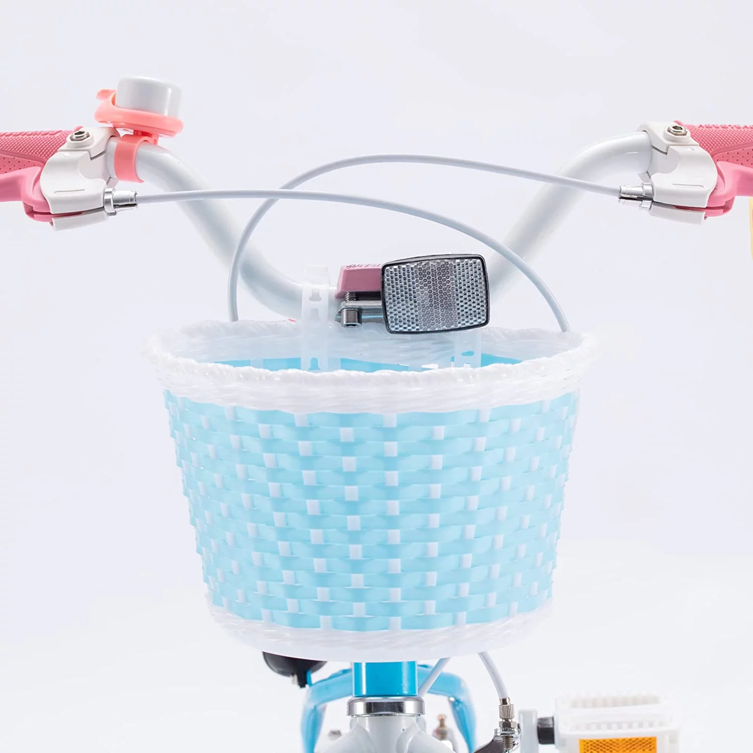 RoyalBaby Stargirl Kids Bike 20 Inch Girls Bicycle for Children with Kickstand Basket Blue - Womvr