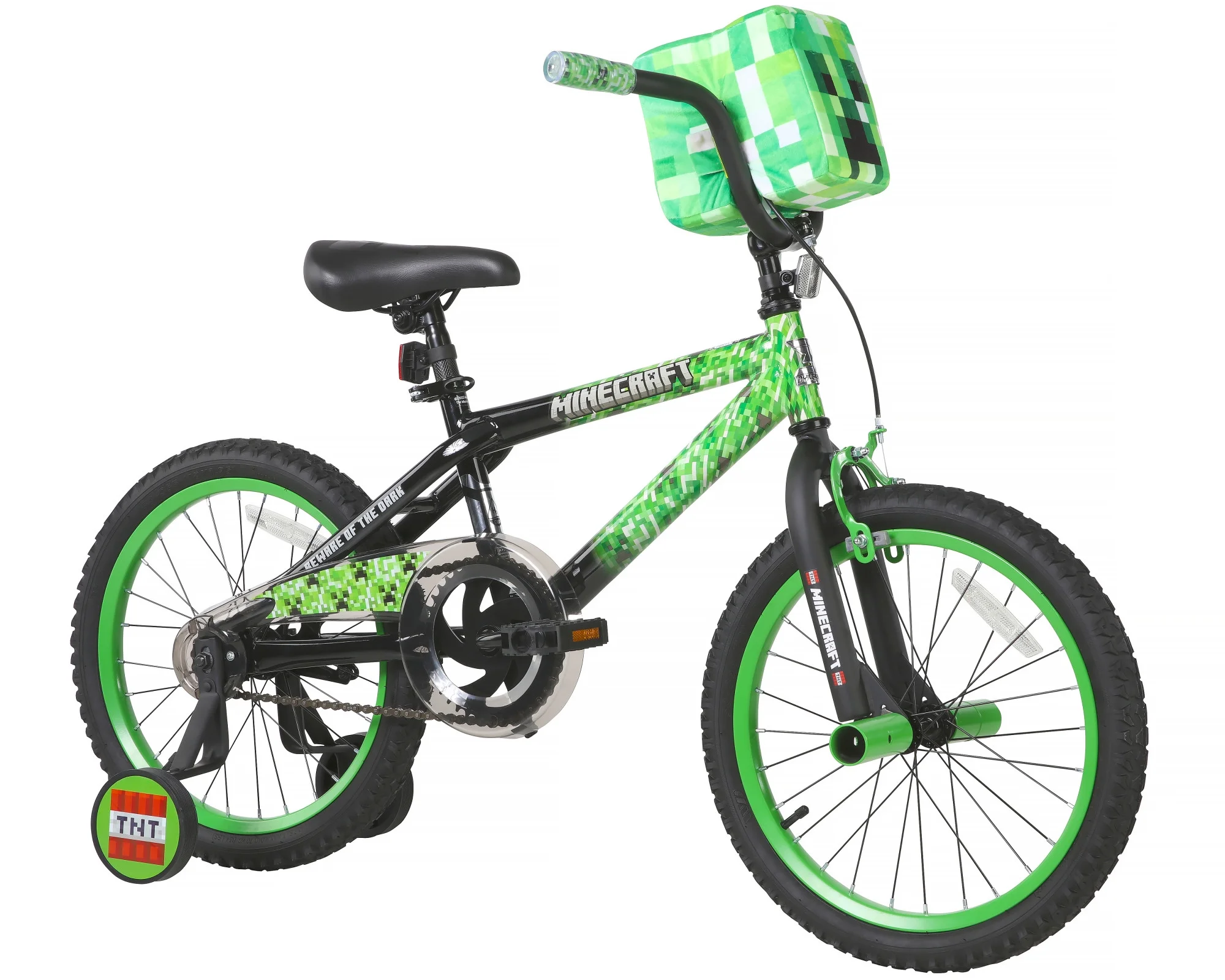 Dynacraft Minecraft 18-Inch Unisex BMX Bike for Child 6-9 Years - Womvr