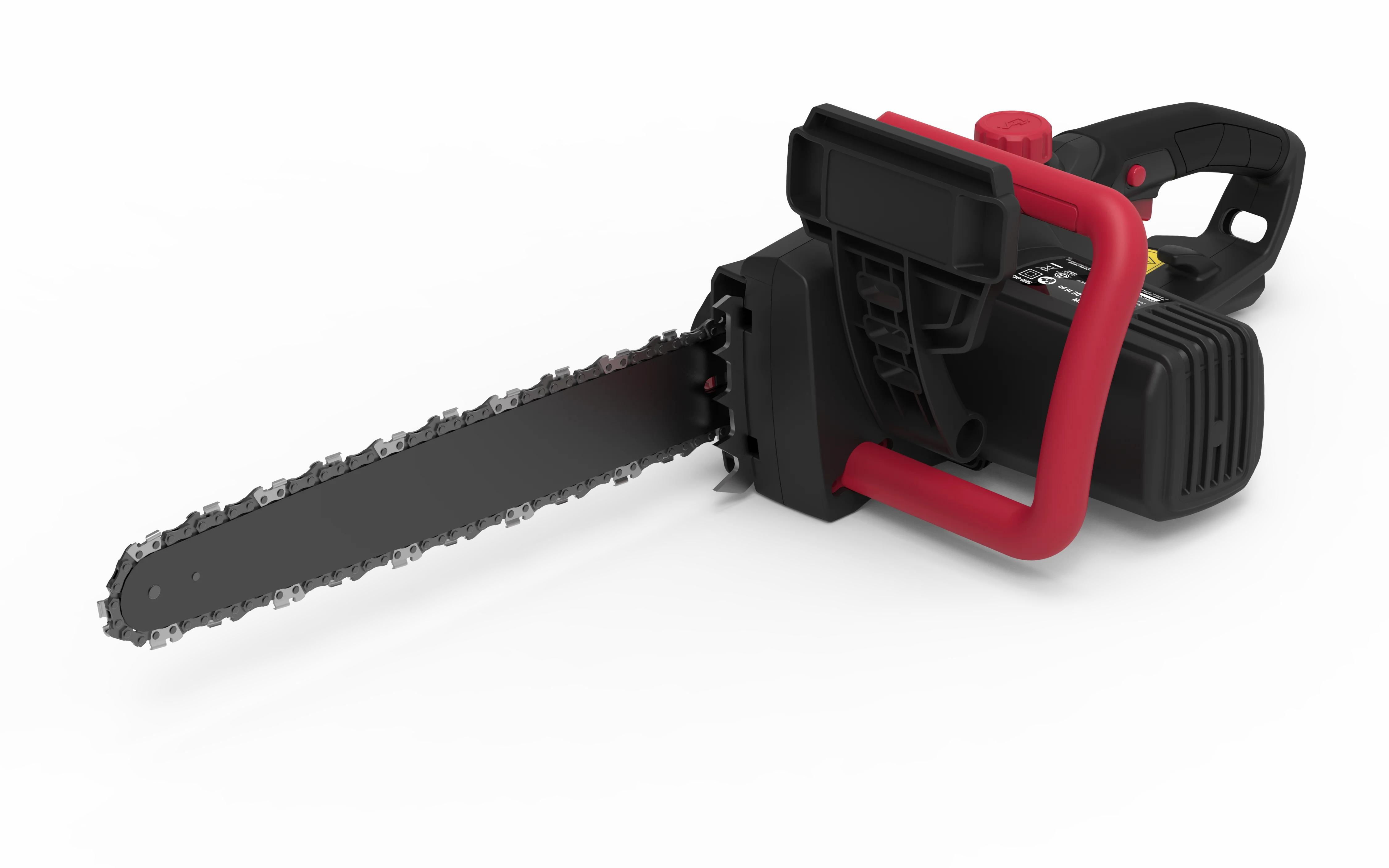 Hyper Tough 16-Inch Electric Chainsaw, 15-Amp Motor with Automatic Oiler, Tool-less Chain Tension, Metal Bucking Spikes included - Womvr