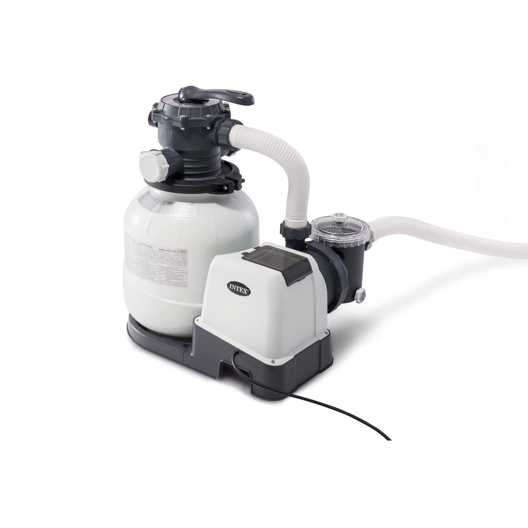 Intex Ultra Frame 12' x 24' Rectangle Metal Frame Above Ground Pool Package 26363EH - Womvr