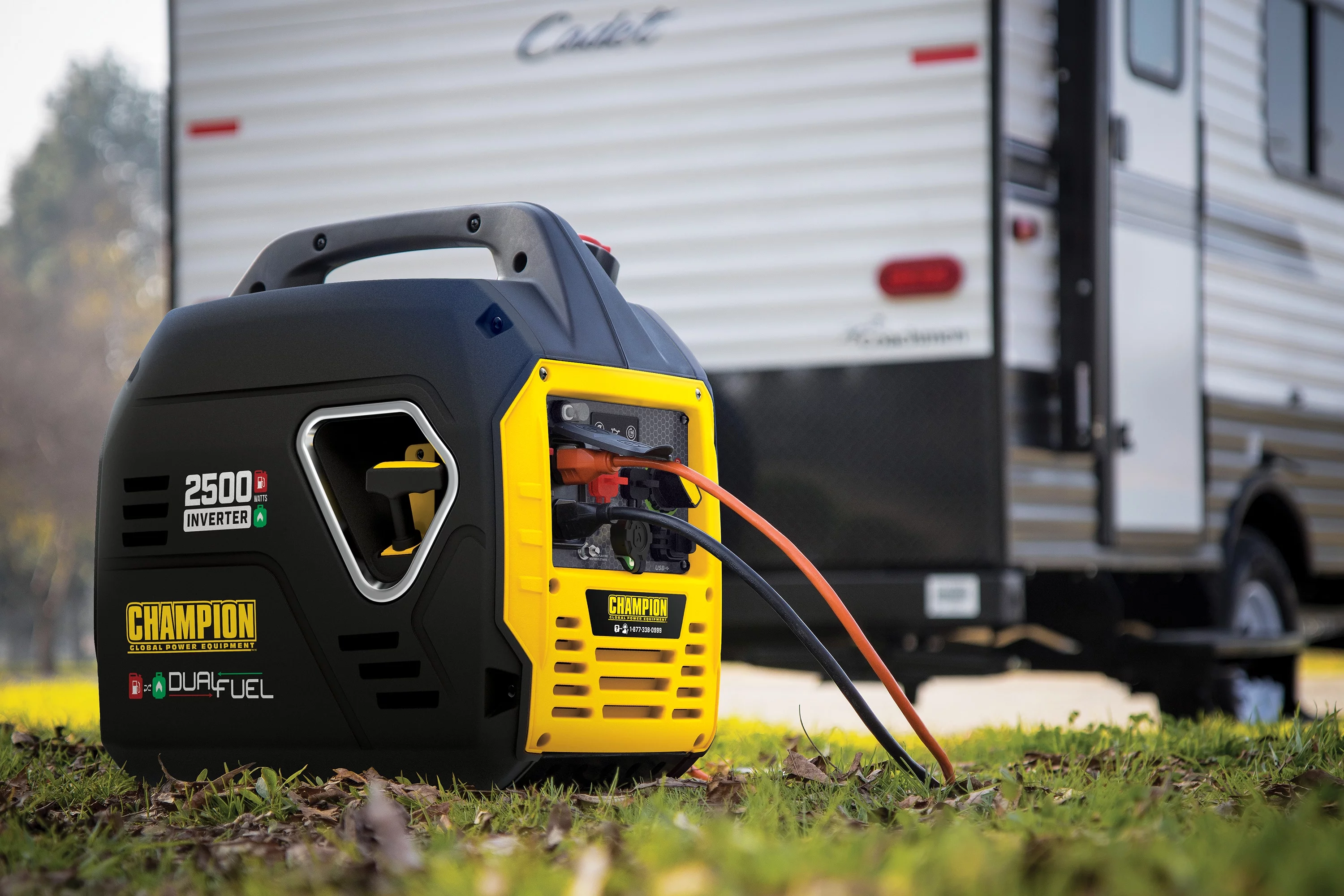 Champion Power Equipment 2500-Watt Ultralight Portable Dual Fuel Inverter Generator - Womvr