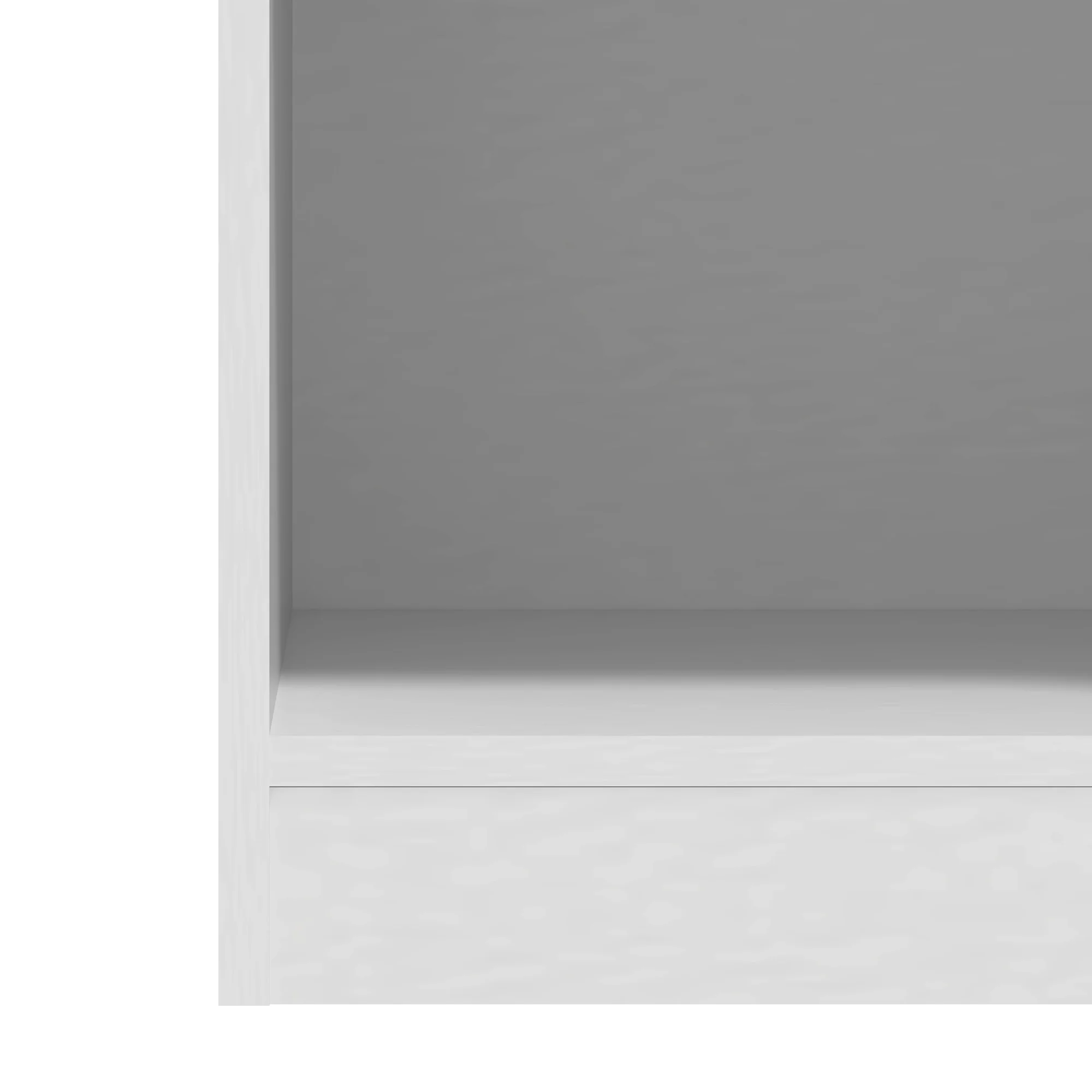 Mainstays Ardent Open Shelf Nightstand, White - Womvr