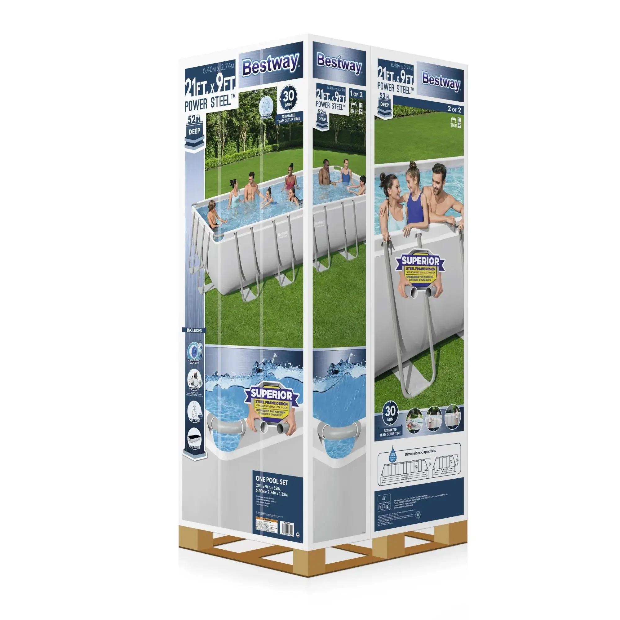 Bestway 24' x 12' x 52