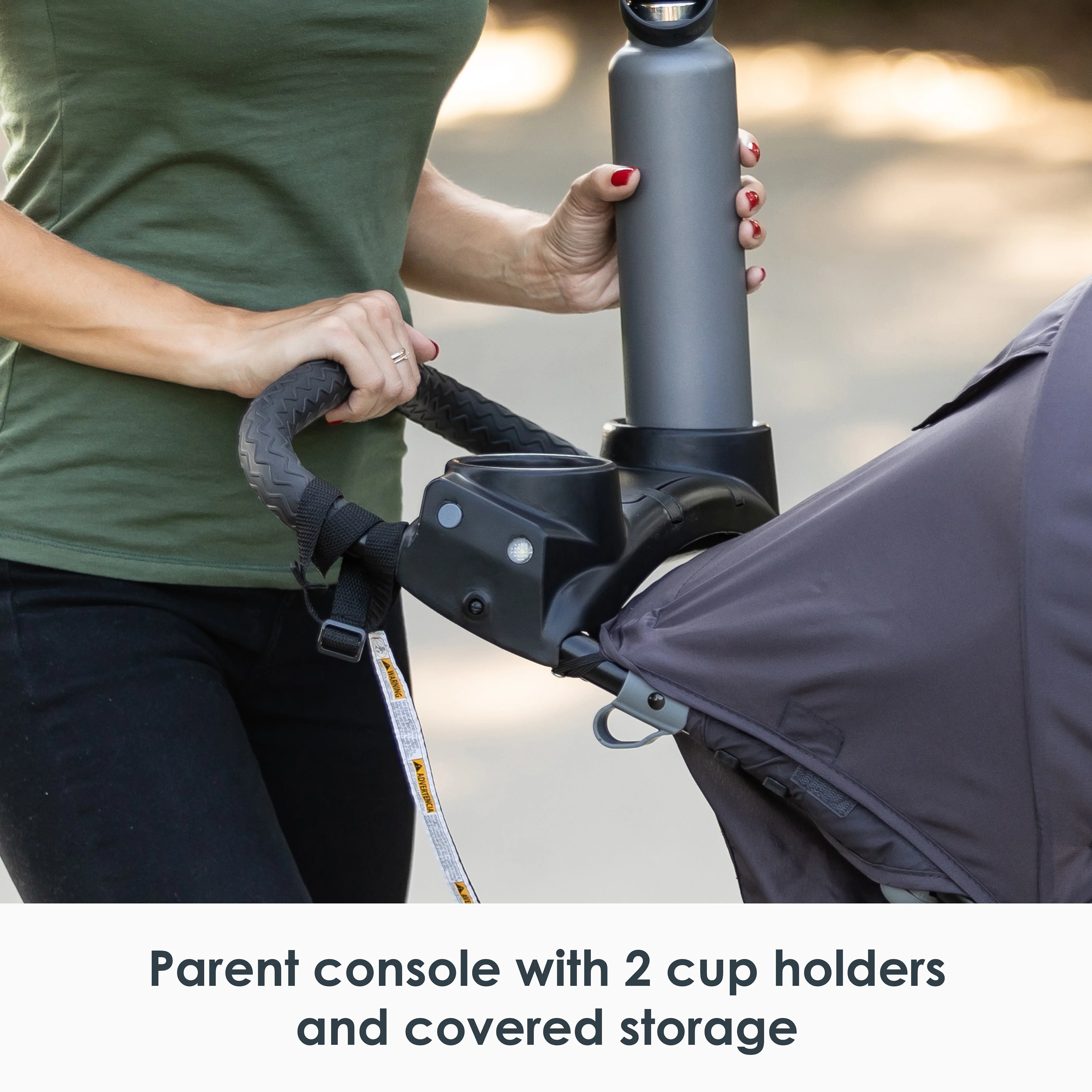 Baby Trend Xcel-R8 Plus Jogging Stroller - Liberty Grey - Womvr