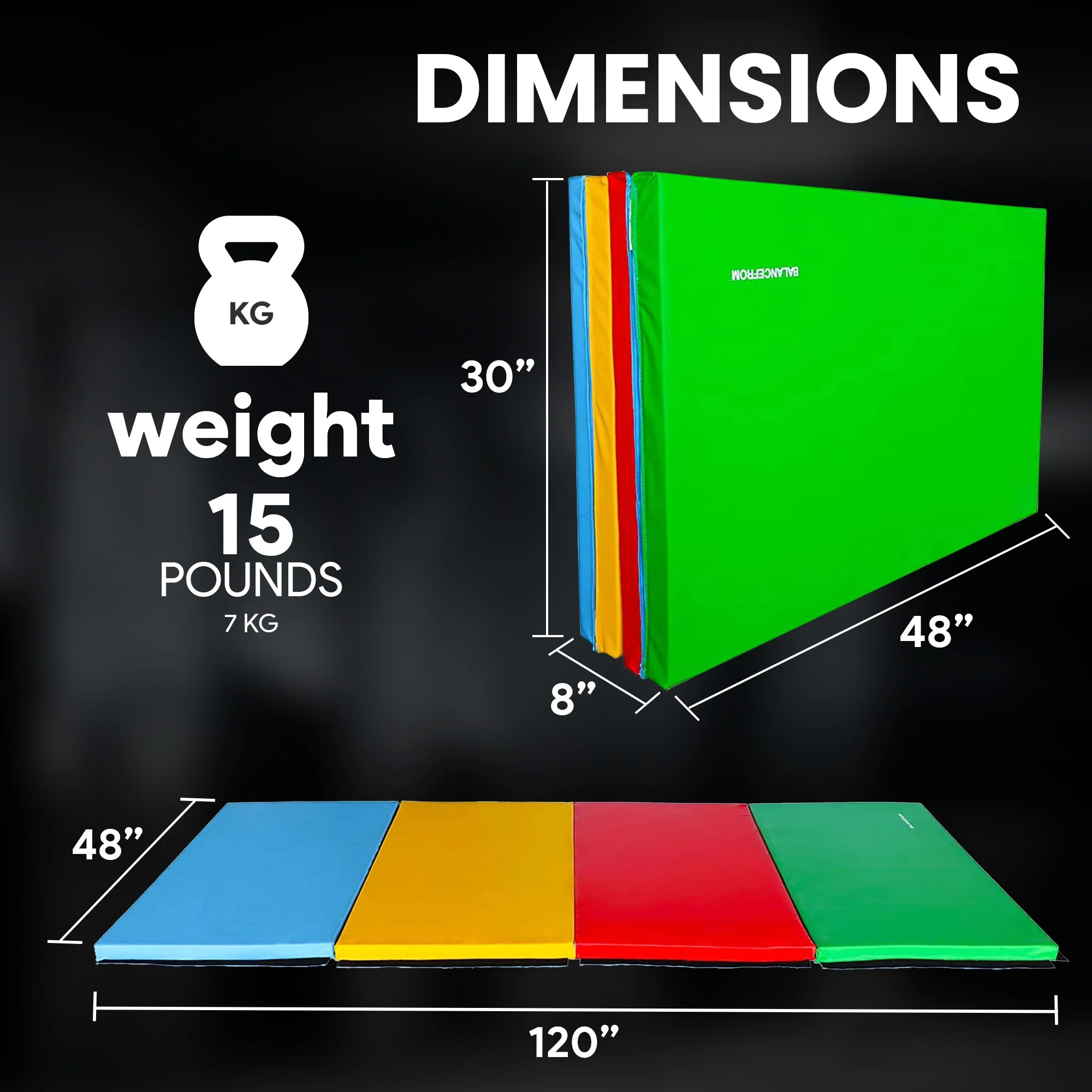 BalanceFrom Fitness 120 x 48