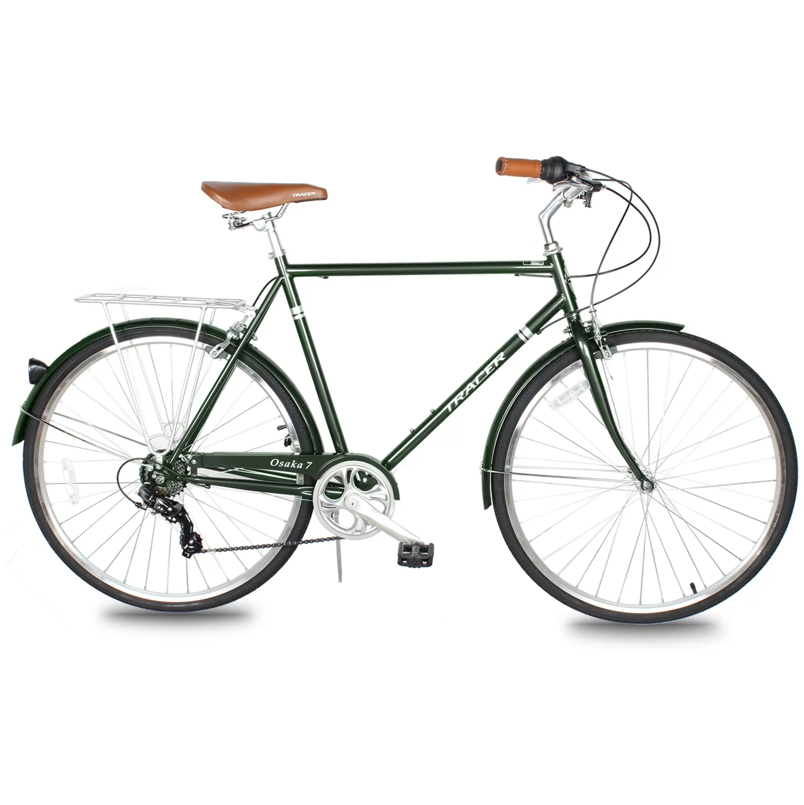 Tracer Osaka Men's Hybrid City Bike 21
